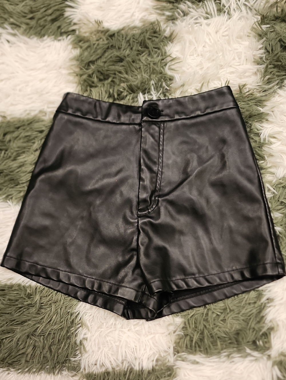 Shein Faux Leather Short